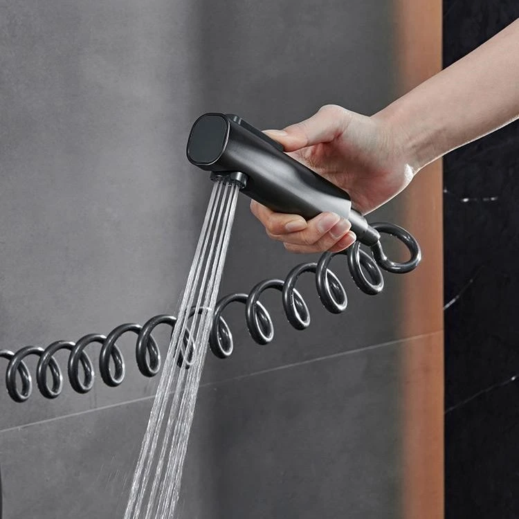 Brushed Gun Grey Shower Set high quality