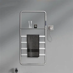 رف منشفة التدفئة الكهربائية