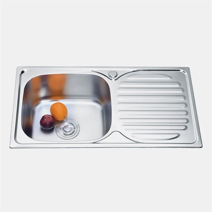 Stainless Steel Prep Sink With Drainboard